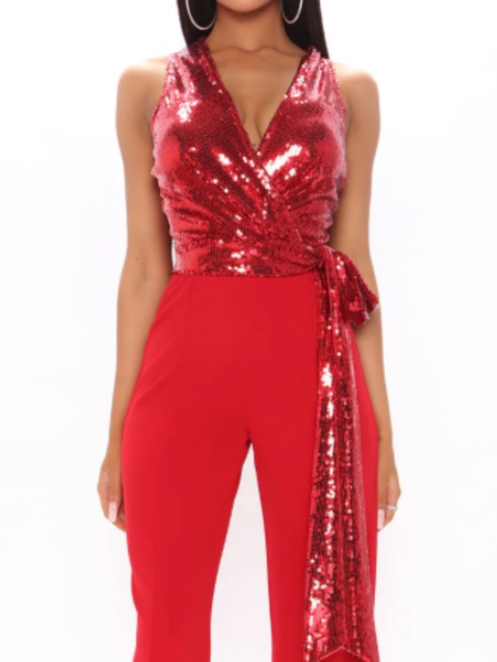 Fashion Nova Party Goer Sequin Jumpsuit
